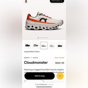 Cloudmonsters Men’s Running Shoes